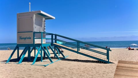 Lifeguard tower on Carvajal beach